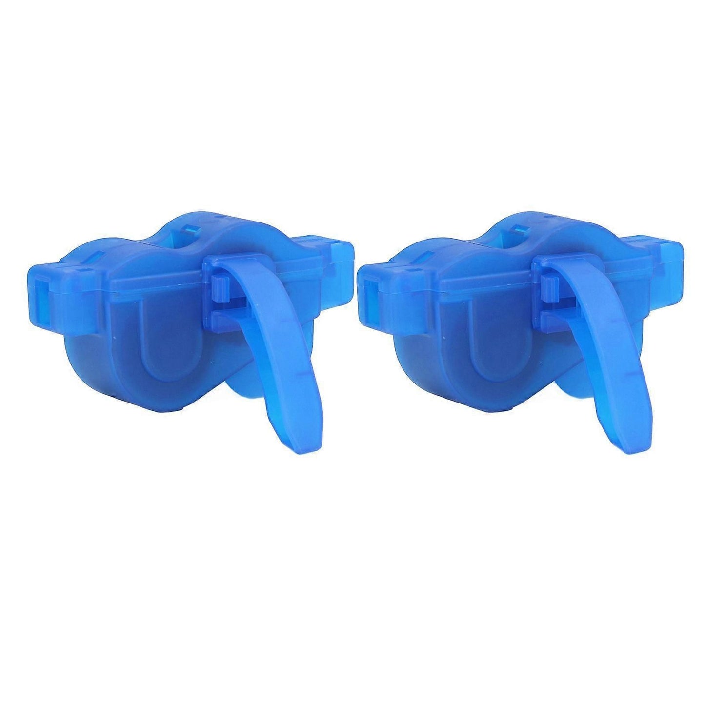 2Pcs Bicycle Chain Cleaning Tool Bike Chain Scrubber Cleaner Brush Tool Bicycle Maintenance Tool