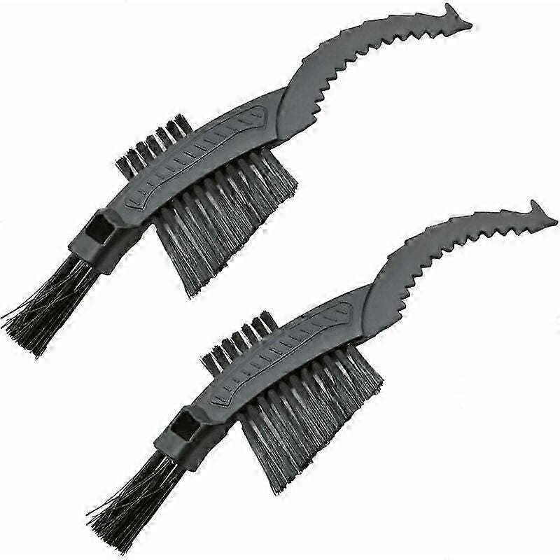 Bike Chain Brush Bike Chain Cleaner Kit Bike Chain Cleaning Brush Bike Chain Cleaner Multifunction Bike Chain Cleaning Brush Bicycle Brush Kit 2 Piece