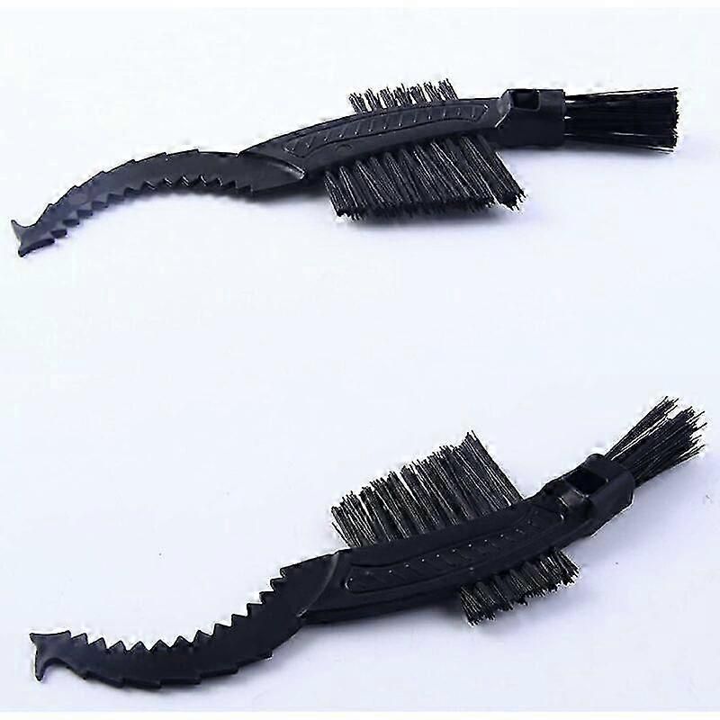 Bike Chain Brush Bike Chain Cleaner Kit Bike Chain Cleaning Brush Bike Chain Cleaner Multifunction Bike Chain Cleaning Brush Bicycle Brush Kit 2 Piece