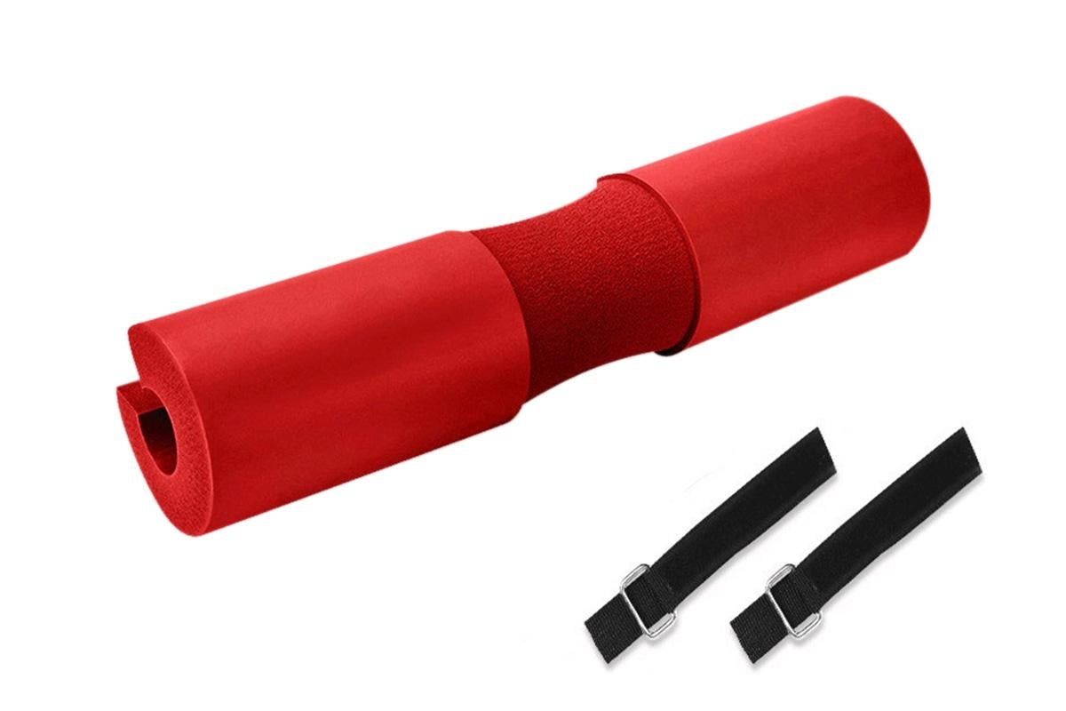 Barbell Pad Shoulder Pad Squat Pad For Weightlifting Lunges And Hip Thrusts -Red