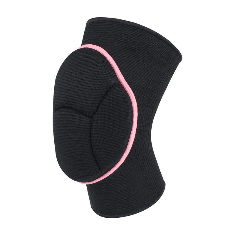 Winter Knee Warmers Thermal Knee Sleeves Stretch Leg Warmers for Men Women Cycling Running Outdoor Sports - Black Pink L