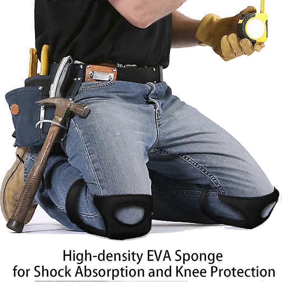 Gardening Knee Pads, Home Knee Pads for Gardening Cleaning, Adjustable Straps Knee Pads for Scrubbin