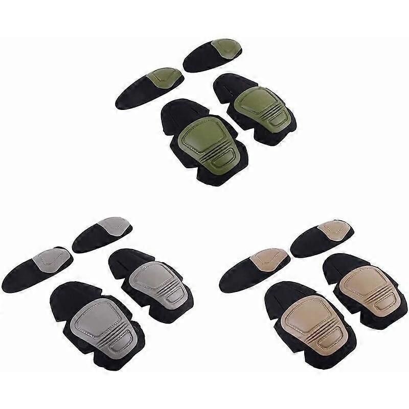 Knees And Elbows Protectors Knee Pads Skating Fighting Knee Pads Safety Protection Elbow Protective Pads Sand