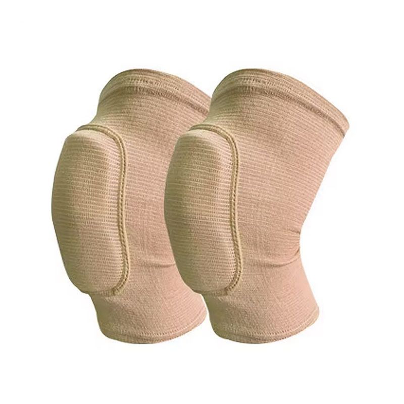 Knee Pads Knee Guards, Soft Breathable Knee Pads for Men Women Boys and Girls Knees Protective, Knee Braces for Volleyball Football Skin Color L