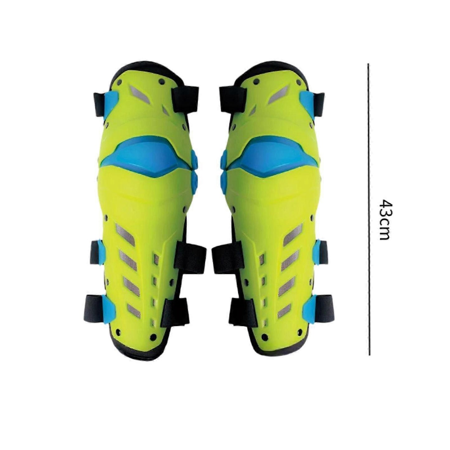 Motorcycle Knee Pads Knee Shin Guards Lightweight Comfortable Knee & Shin - Green