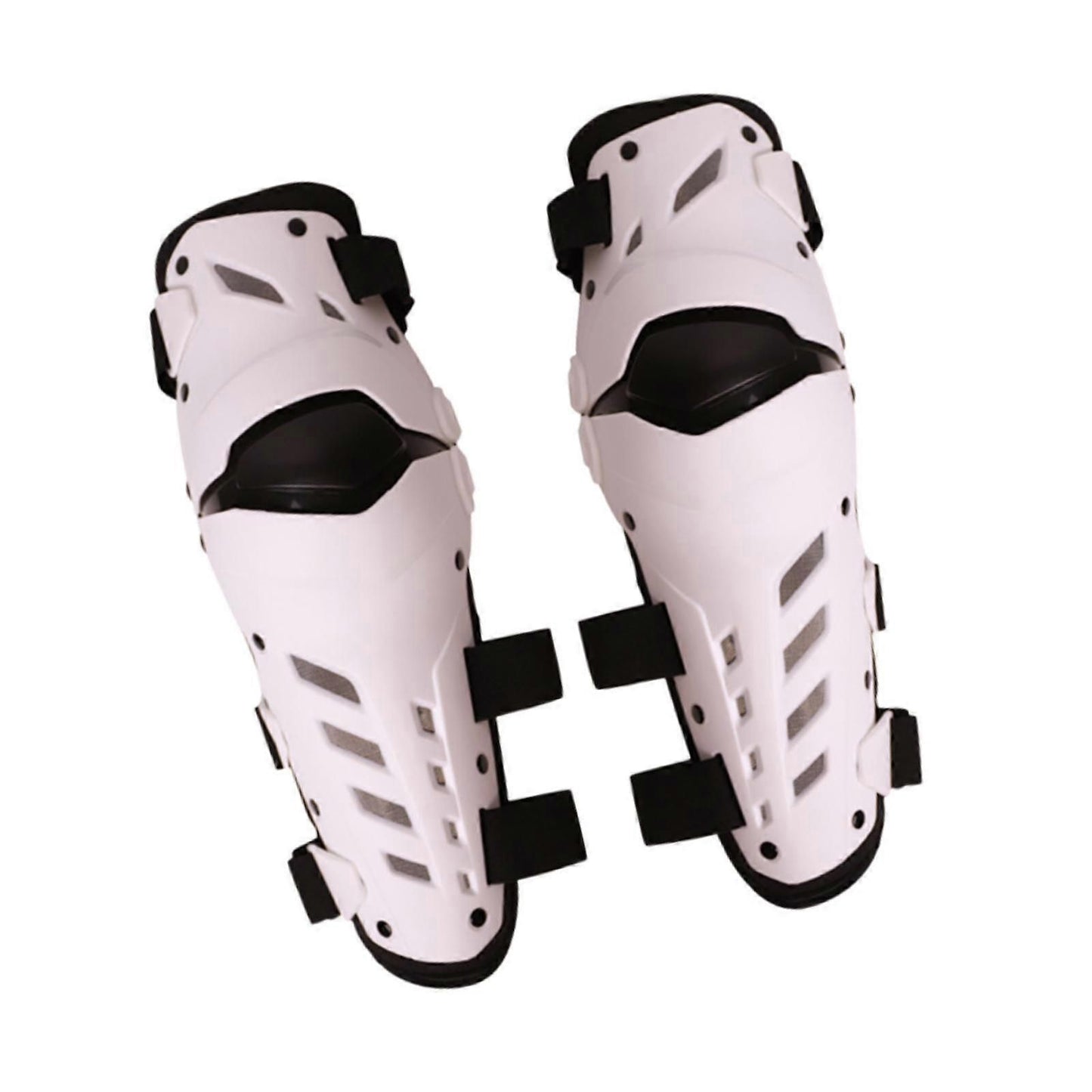 Motorcycle Knee Pads Knee Shin Guards Lightweight Comfortable Knee & Shin - White