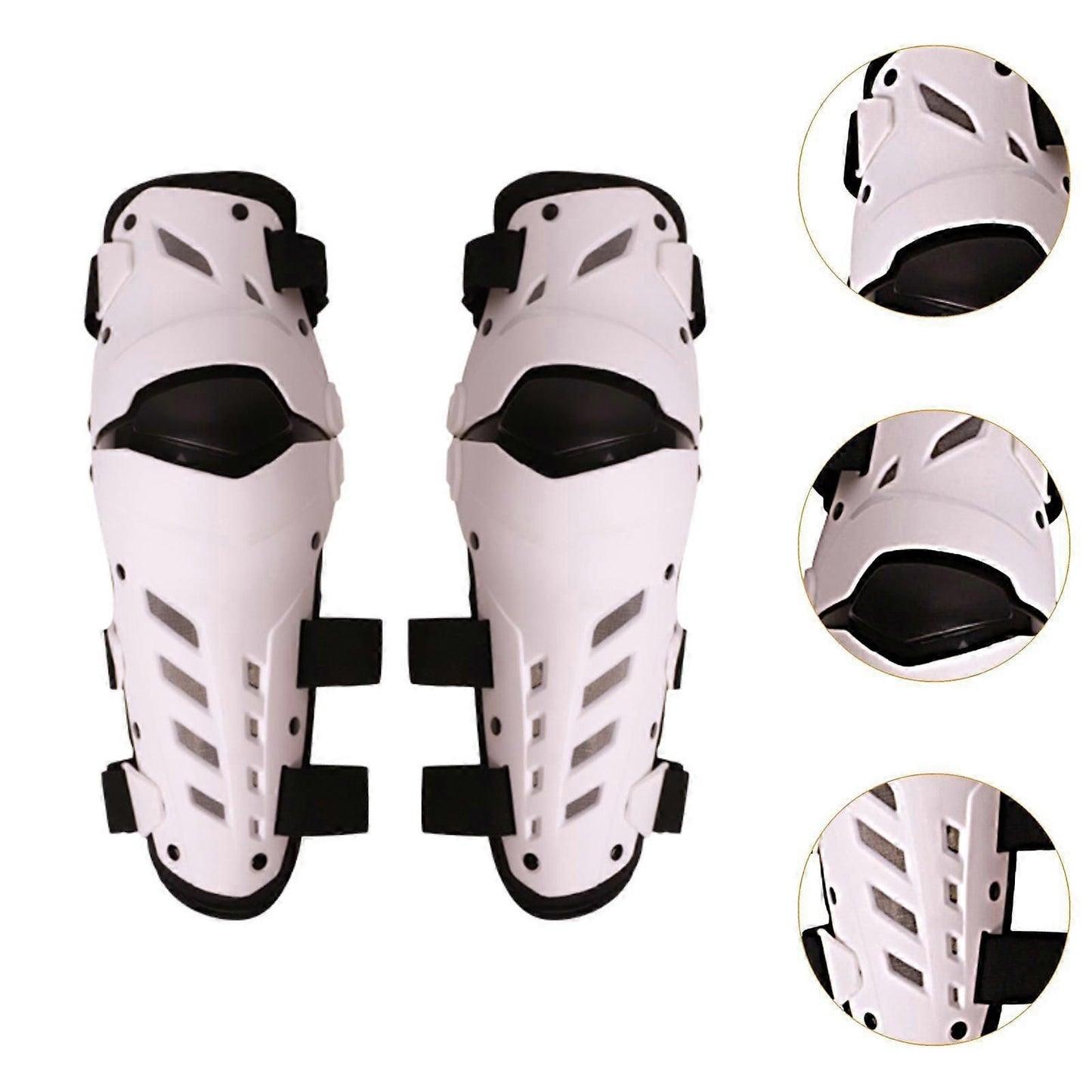 Motorcycle Knee Pads Knee Shin Guards Lightweight Comfortable Knee & Shin - Black