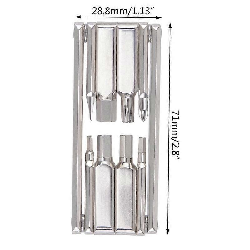 Bicycles Repair Tool Kits  Multifunctional Bicycles Repair Kits Screwdriver Bicycles Tool with Bicycles Tire Rod