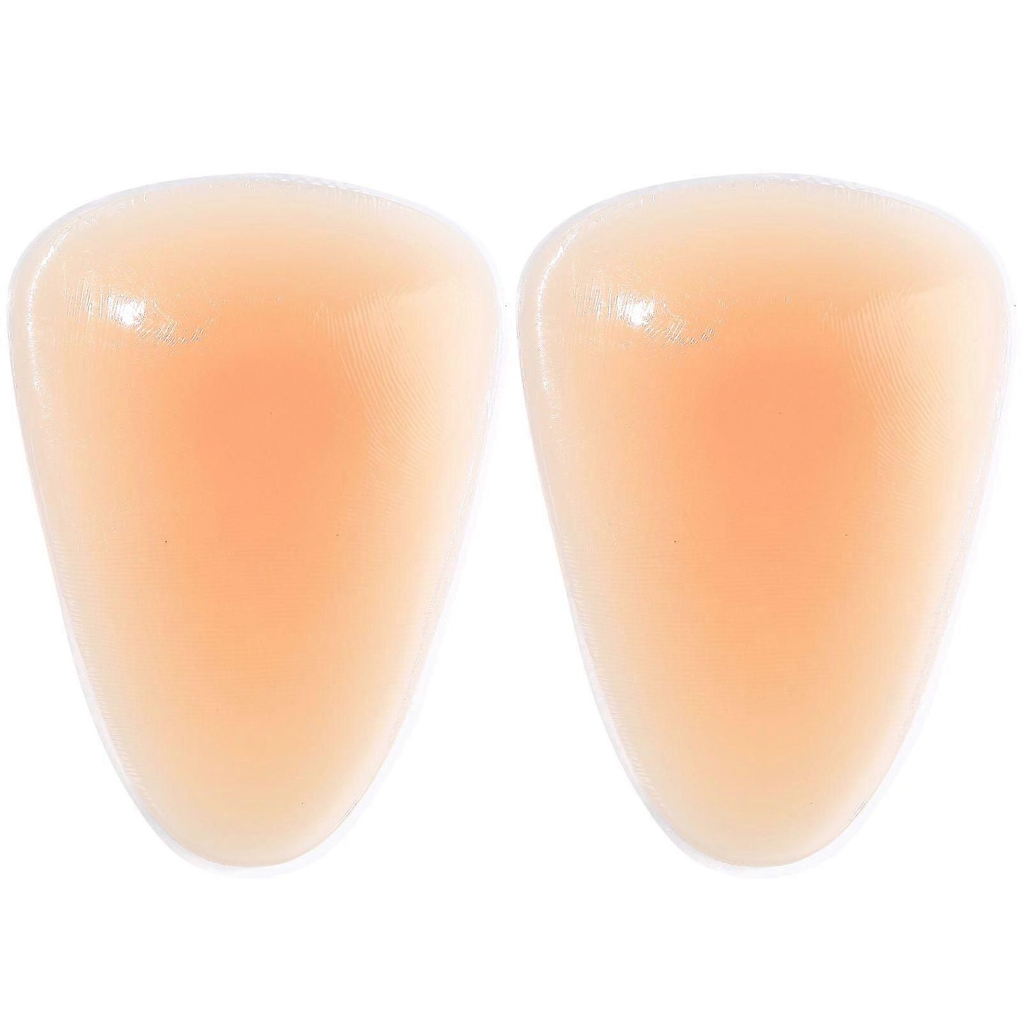 1 Pair Snowboard Knee Pads Silicone Knee Pad Adhesive Knee Pad Skating Knee Pad Ice Skating Knee Pad