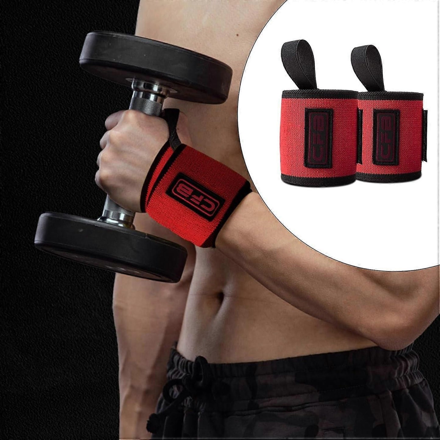 Weight Lifting Straps and Wrist Wraps for Gym Deadlift with Enhanced Grip and Wrist sports activities Protection