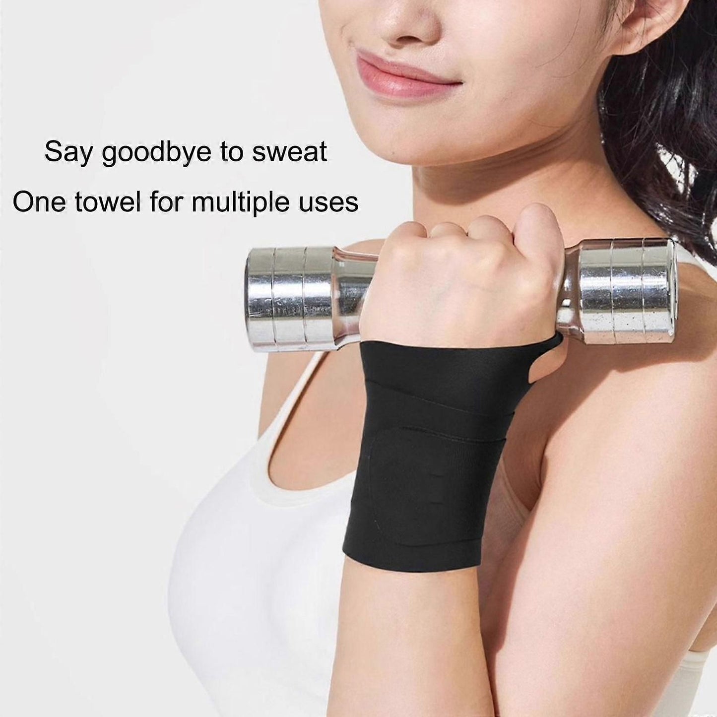 Thumb and Wrist Support Brace Adjustable Compression Wrist Wrap, Elastic Breathable Wrist Stabiliser for Gym Fitness, Sports and Daily Use - Gray