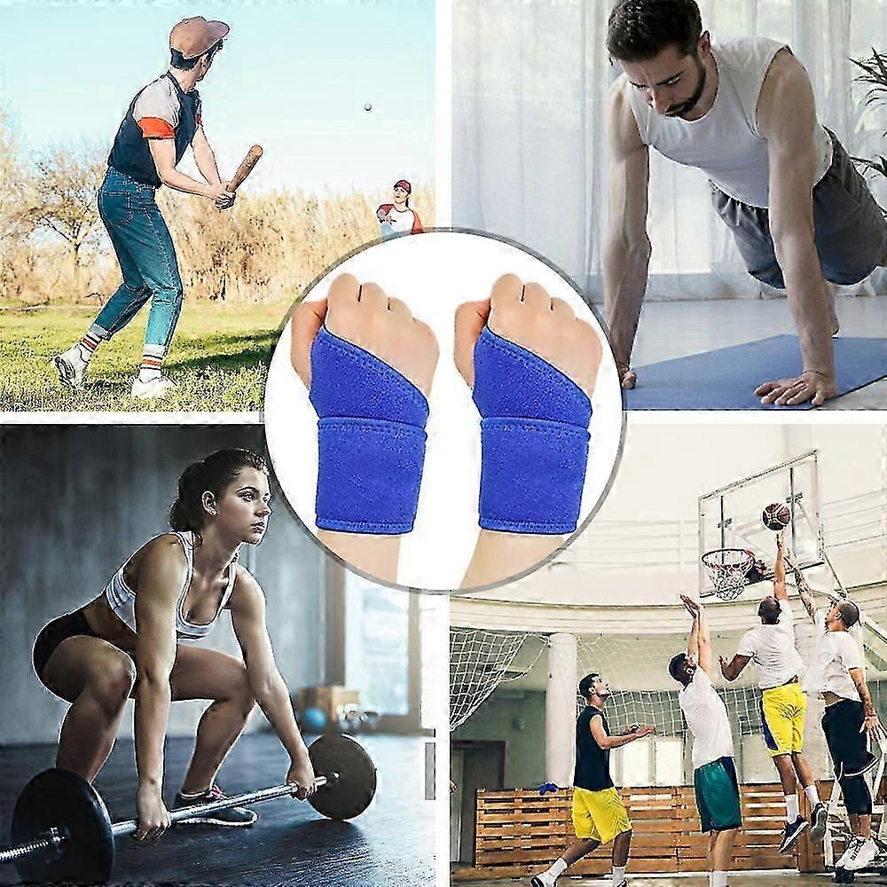 2pcs Wrist guard Sports Fitness Wrap wrist strap Weightlifting