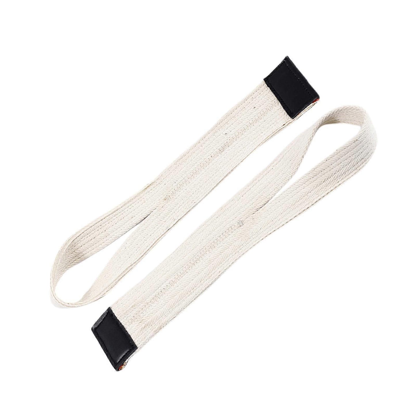 1 Pair Weightlifting Wrist Straps, Adjustable Lifting Straps for Gym Training, Deadlifts, Strength Training and Bodybuilding - White