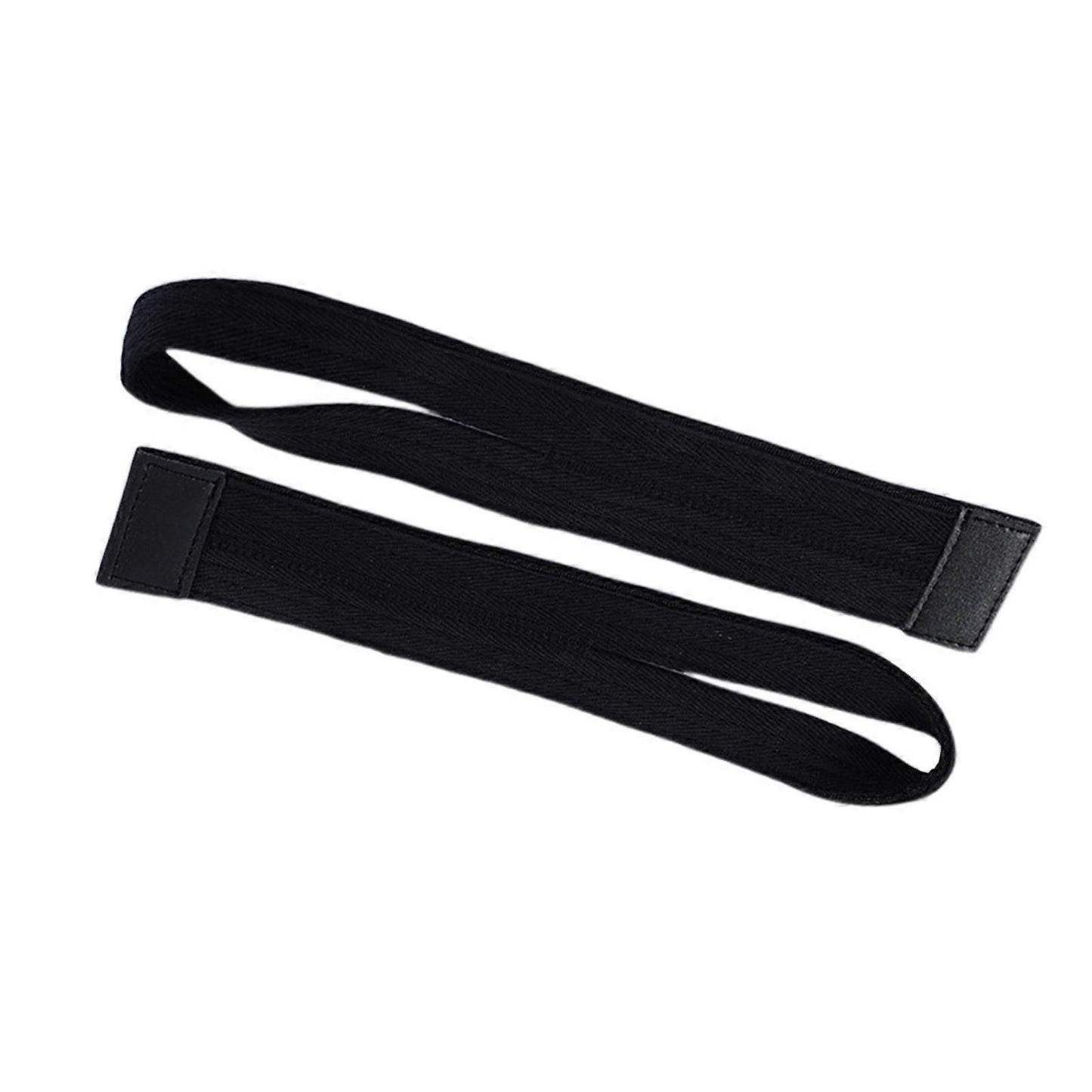 1 Pair Weightlifting Wrist Straps, Adjustable Lifting Straps for Gym Training, Deadlifts, Strength Training and Bodybuilding - Black