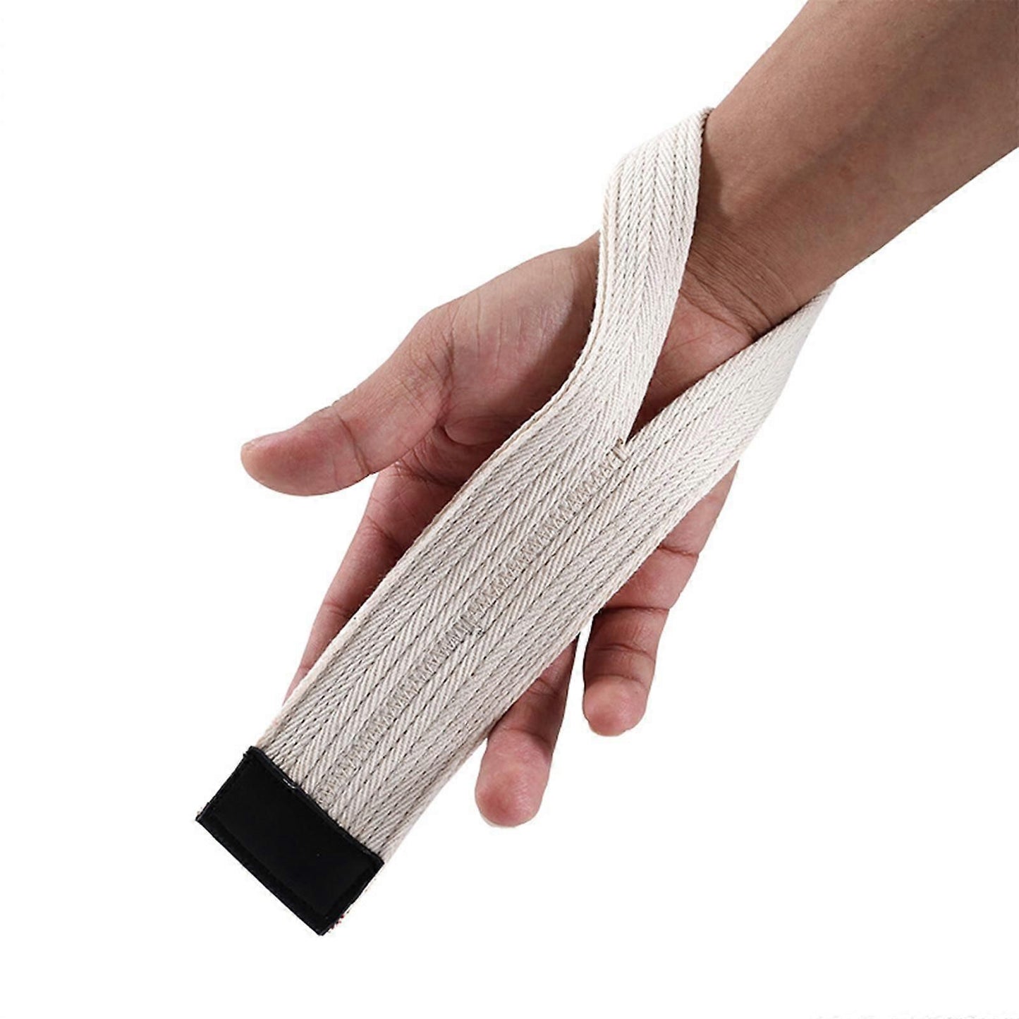 1 Pair Weightlifting Wrist Straps, Adjustable Lifting Straps for Gym Training, Deadlifts, Strength Training and Bodybuilding - Black
