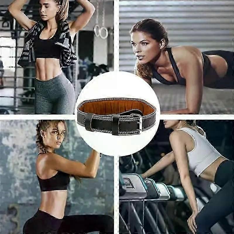 Lifting Belt Weight Training Gym Belt Lumbar Support For Men Professional Powerlifting Training Belt Bodybuilding Weightlifting - S