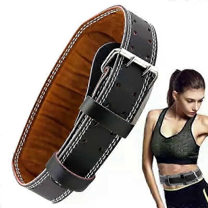 Lifting Belt Weight Training Gym Belt Lumbar Support For Men Professional Powerlifting Training Belt Bodybuilding Weightlifting - L