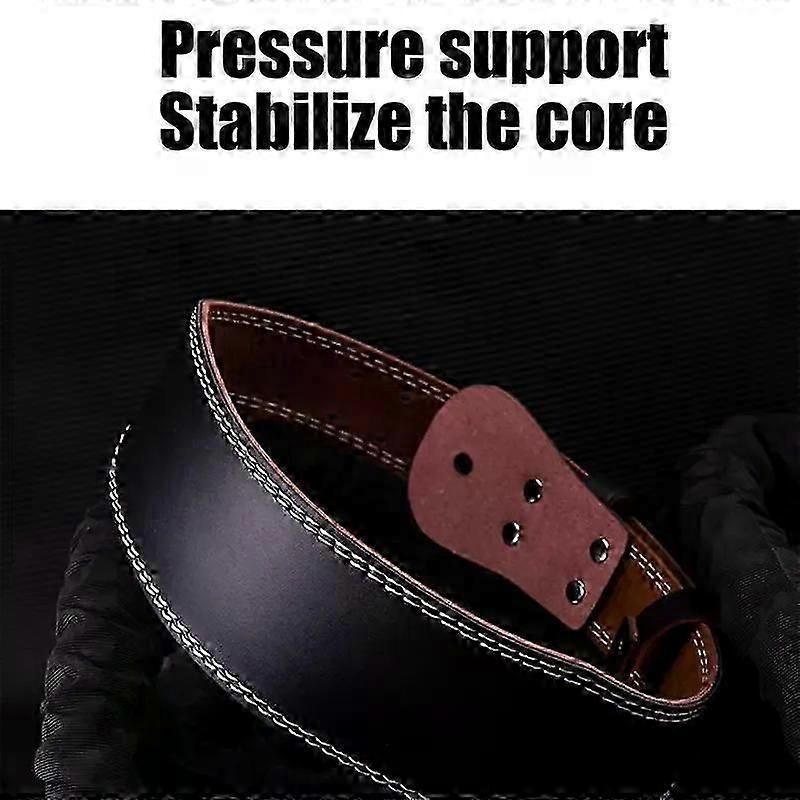 Lifting Belt Weight Training Gym Belt Lumbar Support For Men Professional Powerlifting Training Belt Bodybuilding Weightlifting - XL