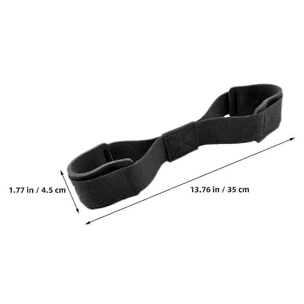 Lifting Straps for Weightlifting Fitness Use 2Pcs Heavy Duty Deadlift Straps - Black