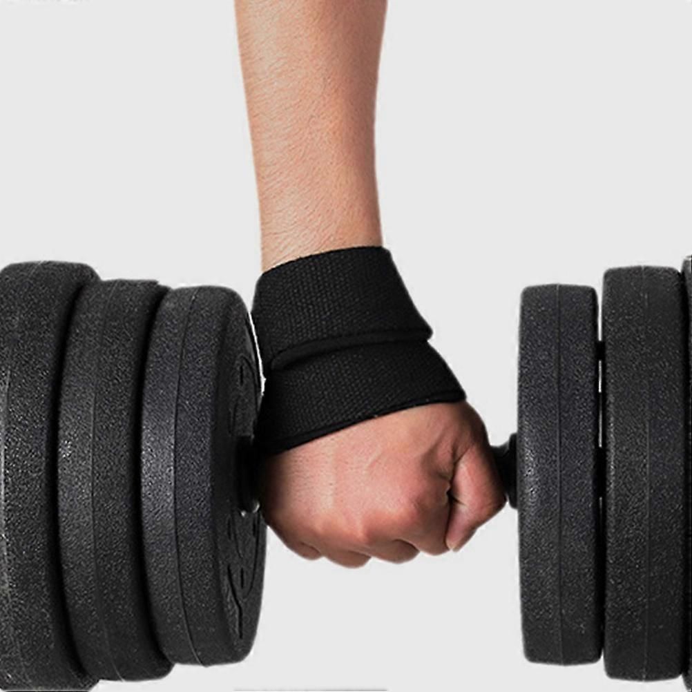 Lifting Straps for Weightlifting Fitness Use 2Pcs Heavy Duty Deadlift Straps - Black