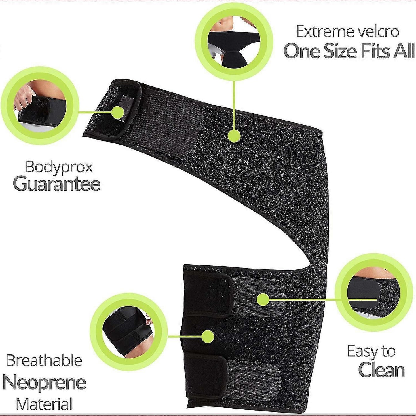 Fitness Leggings Groin Belt Hip Belt Weightlifting Straps Anti-muscle Strain Spot Thigh Sports Protective Gear