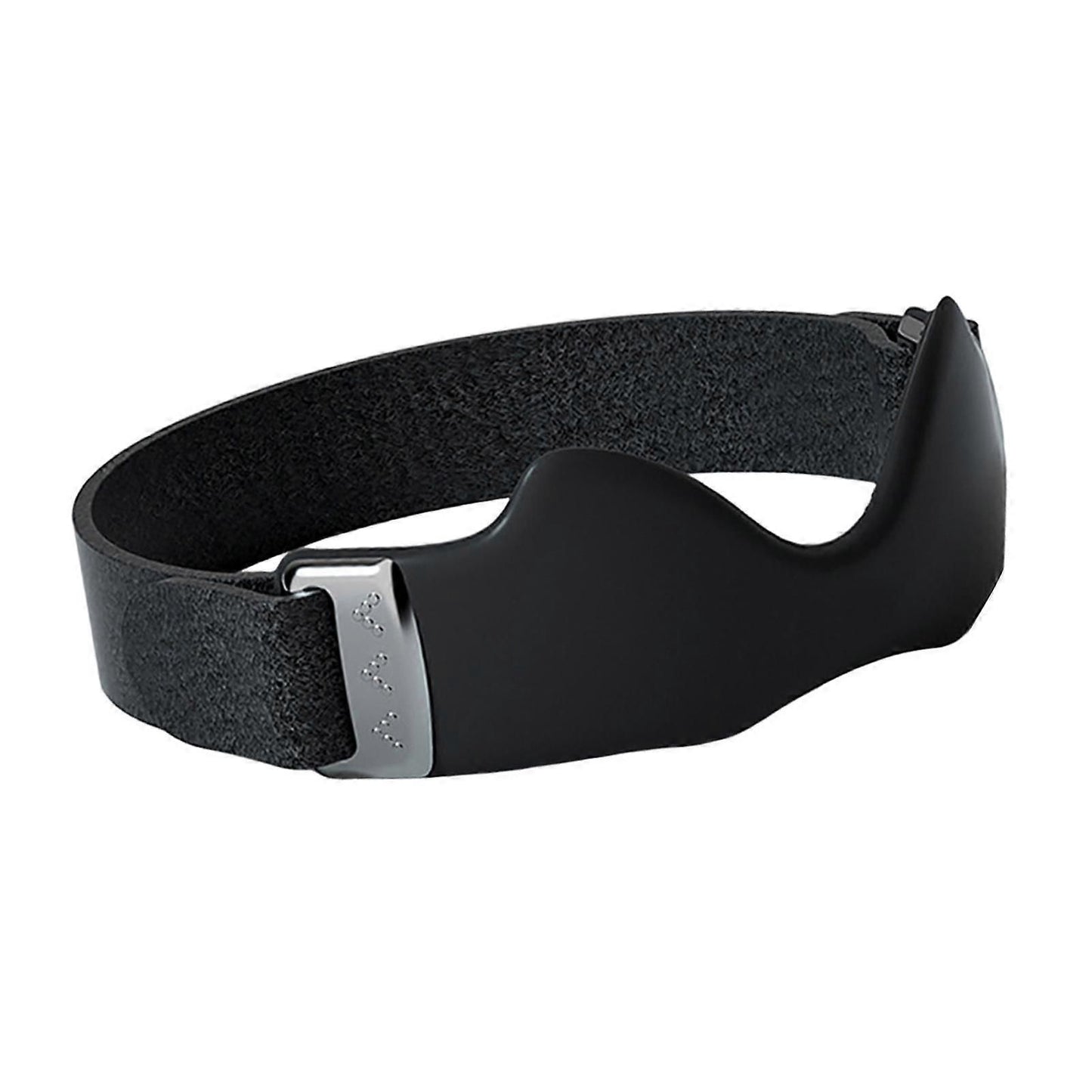 3D Silicone Patellar Support Strap Sports Knee Belt Shock Absorption Fitness - Black