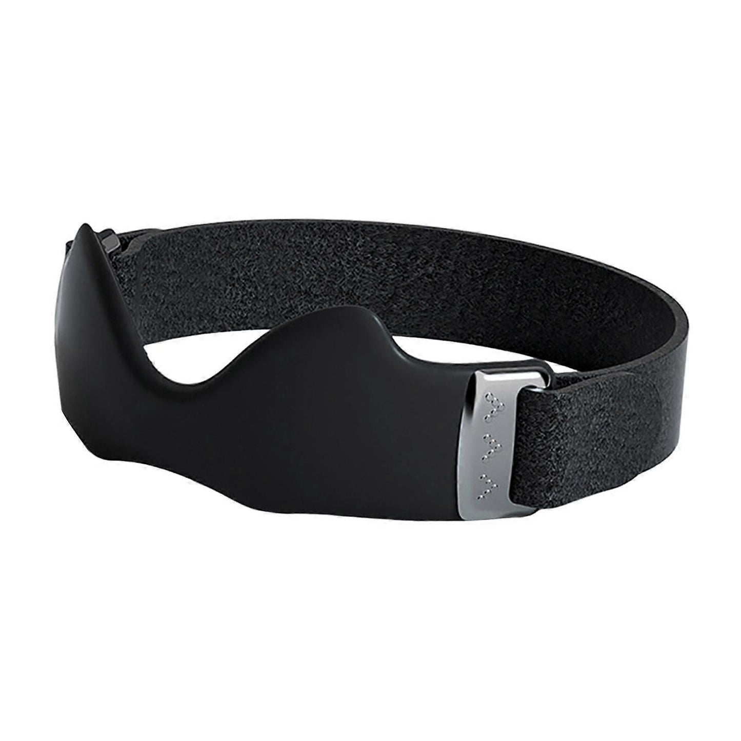 3D Silicone Patellar Support Strap Sports Knee Belt Shock Absorption Fitness - Black