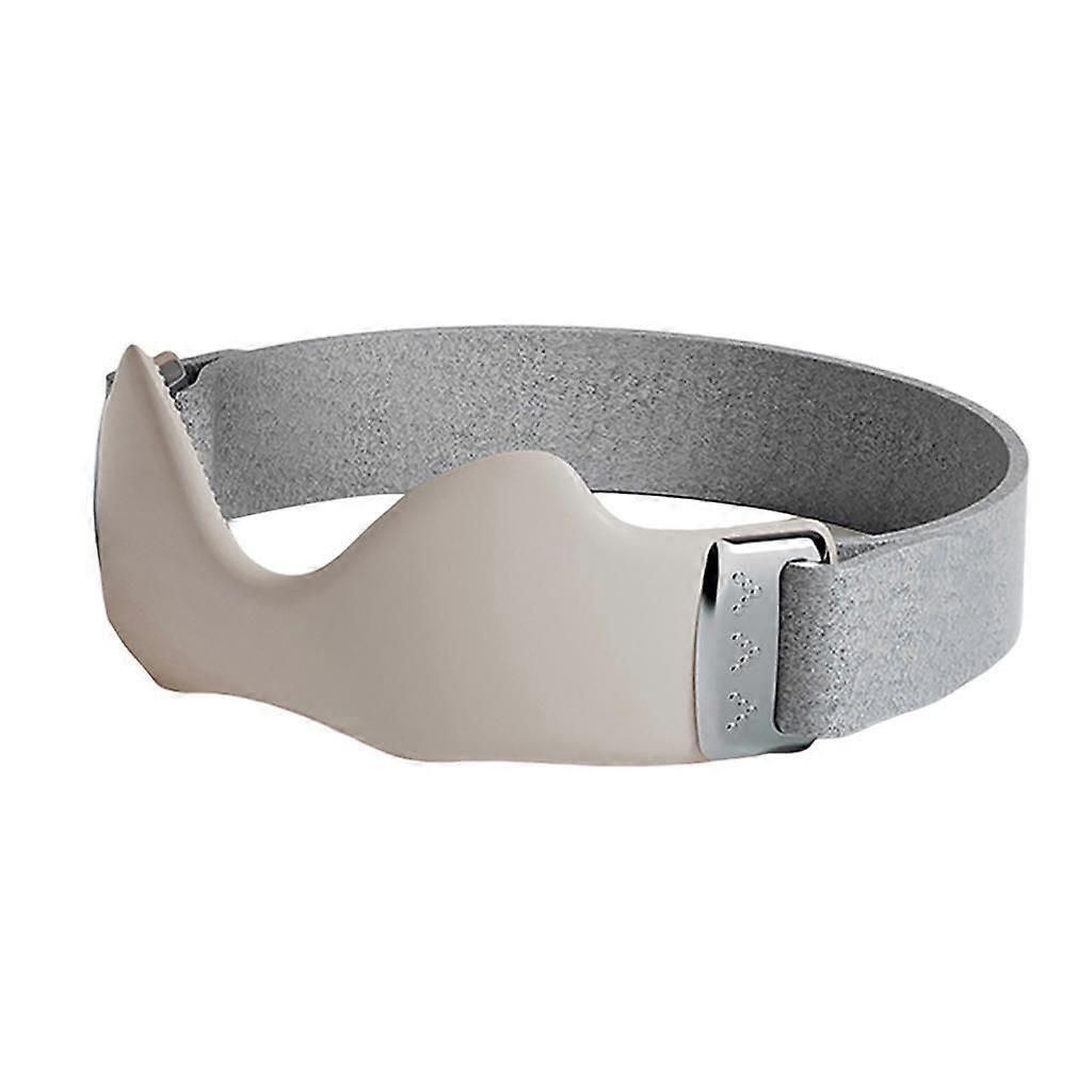 3D Silicone Patellar Support Strap Sports Knee Belt Shock Absorption Fitness - Gray