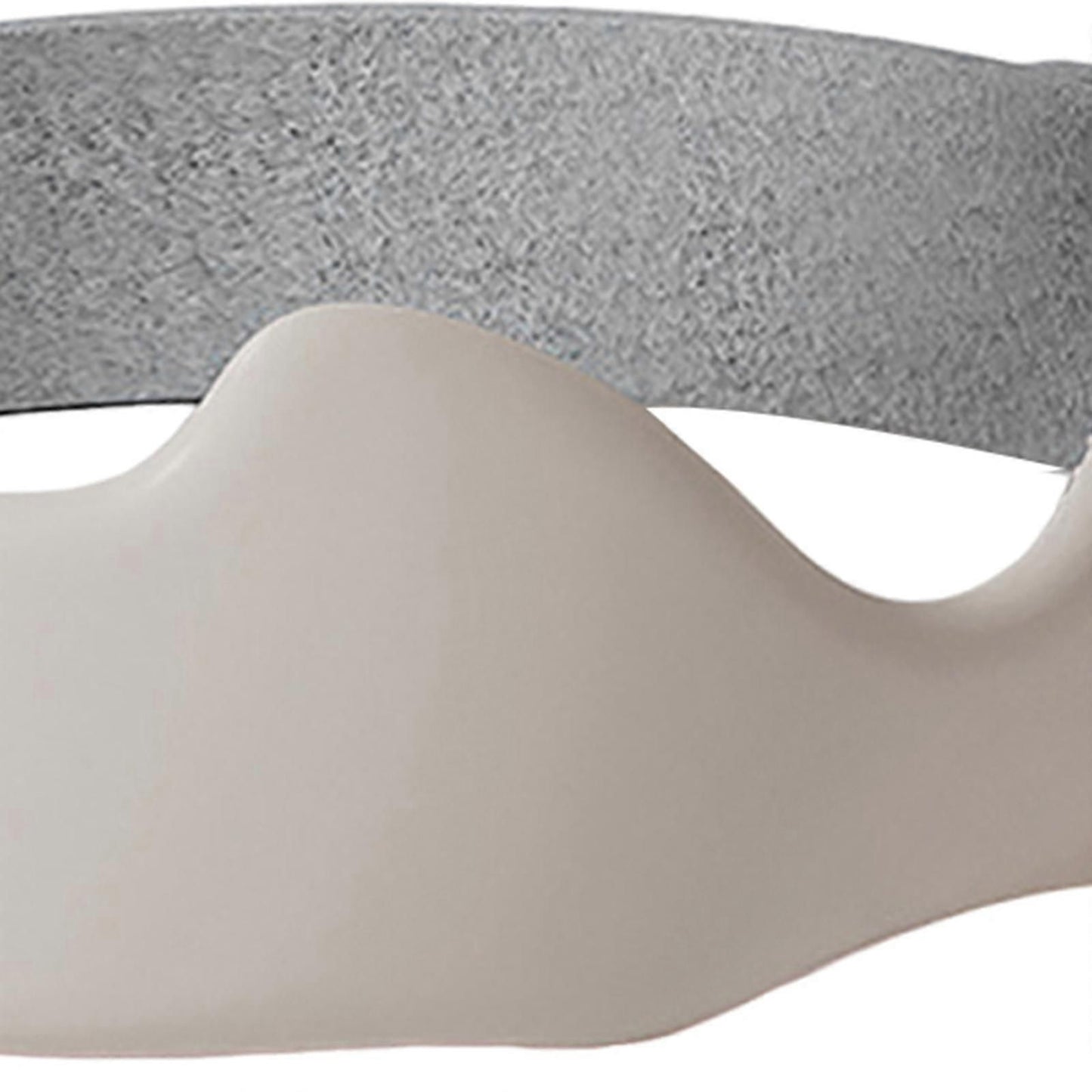 3D Silicone Patellar Support Strap Sports Knee Belt Shock Absorption Fitness - Gray