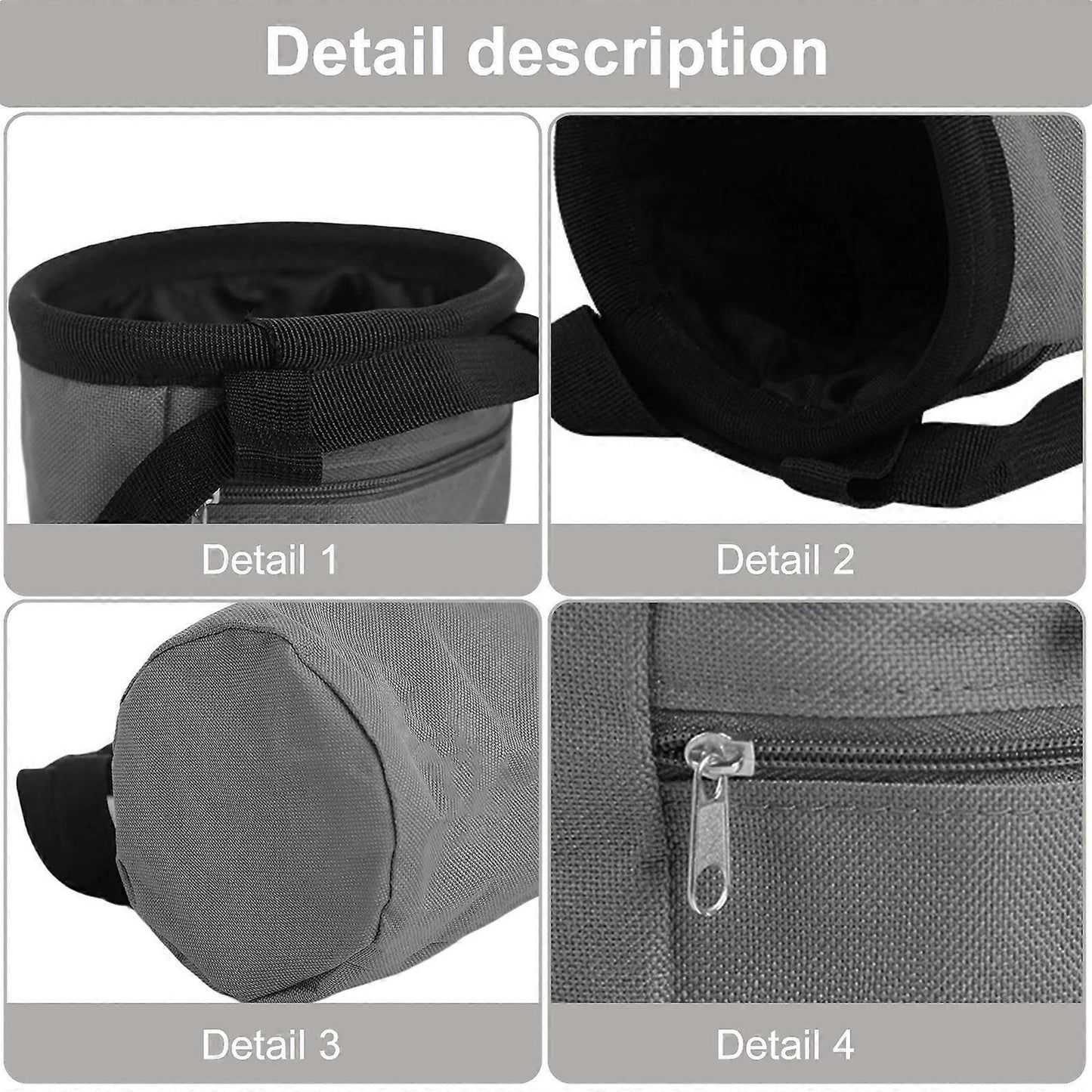 Rock Climbing Chalk Bag Talcum Powder Bag Weightlifting Pouches Adjustable Drawstring Chalk Bag Nonslip Magnesia Pouches - Blue