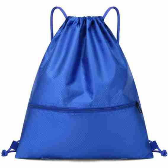 Lightweight Sports Backpack, Water Resistant Nylon Gym Bag with Adjustable Shoulder Strap for Hiking, Fitness, Travel and Daily Use - Royal Blue