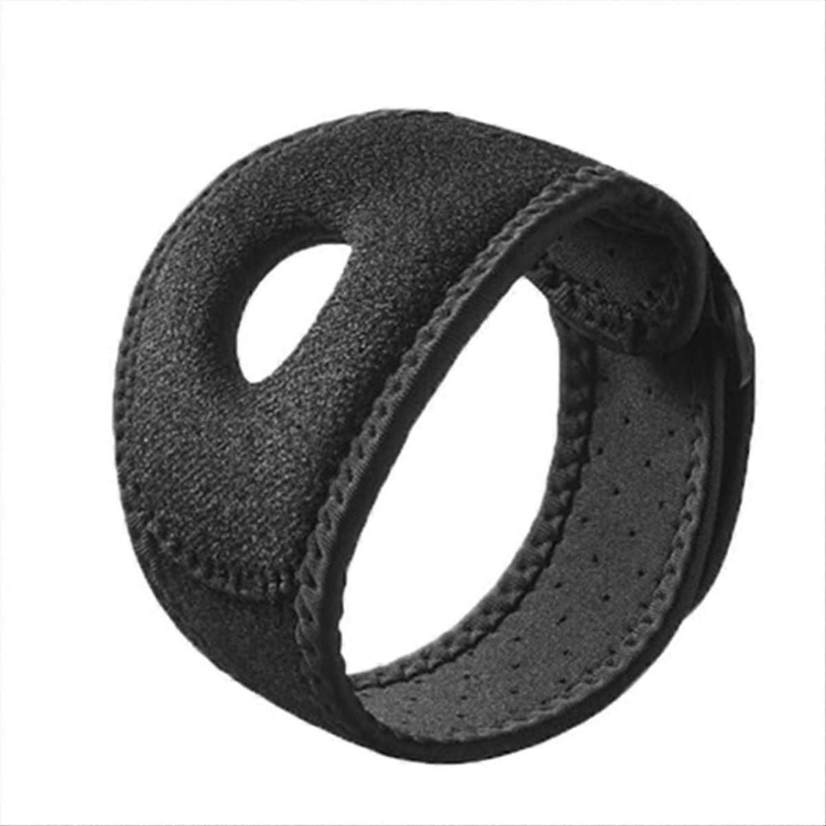 Adjustable Wrist Brace Support with Silicone Pad, Breathable Wrist Wrap for Gym, Weightlifting, Tennis & Sports Training - L