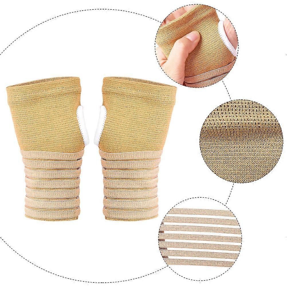 1Pair Adjustable Wrist wrap for Gym, Fitness Training, Powerlifting & Sports