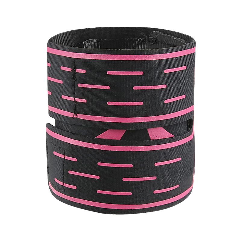 Compression Wrist Support Straps, Adjustable Wrist Wrap Brace for Gym, Tennis, Golf, Fitness & Sports Training - Pink