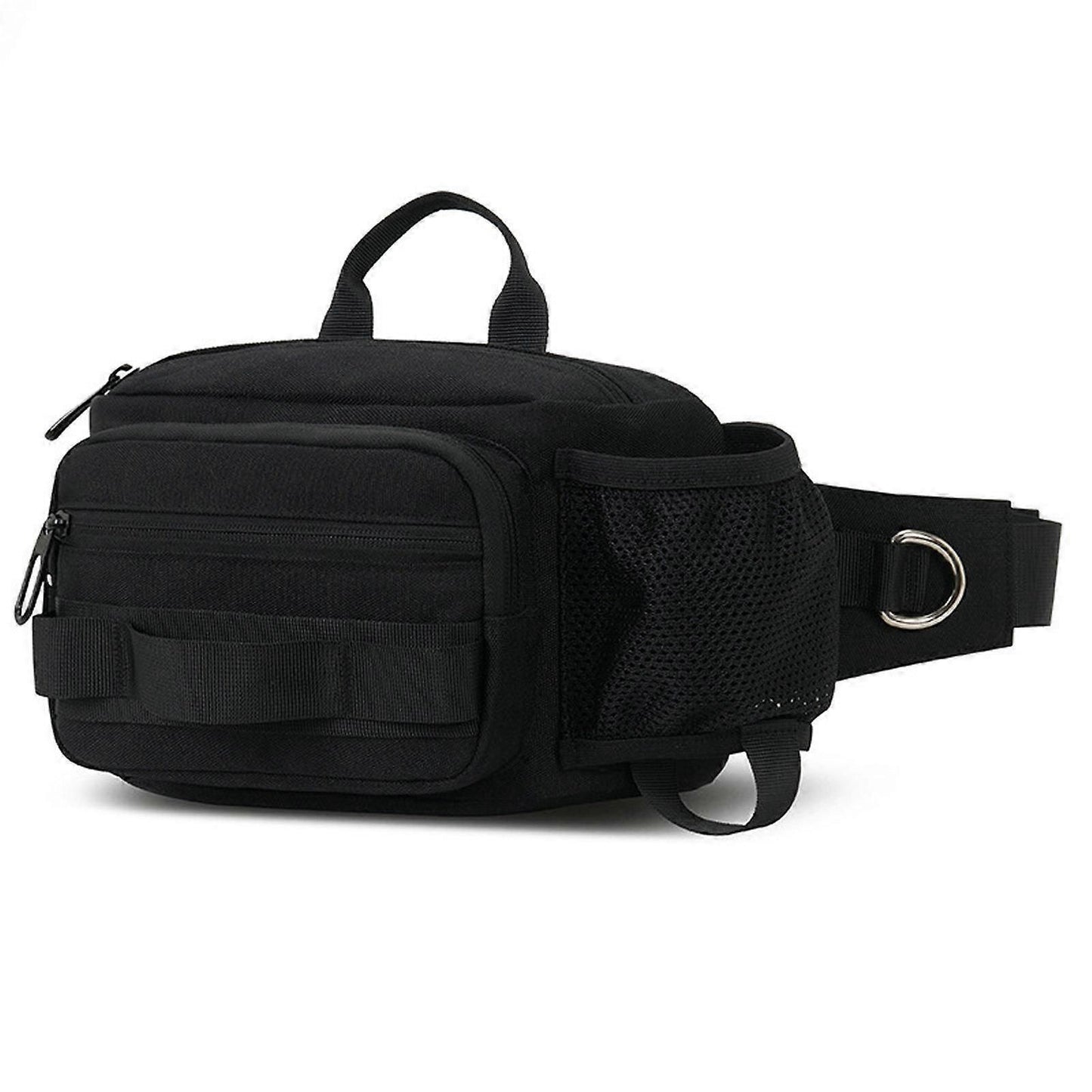 Waterproof Multi-Functional Hiking Waist Pack Large Capacity Hiking & Fitness Bag - Black