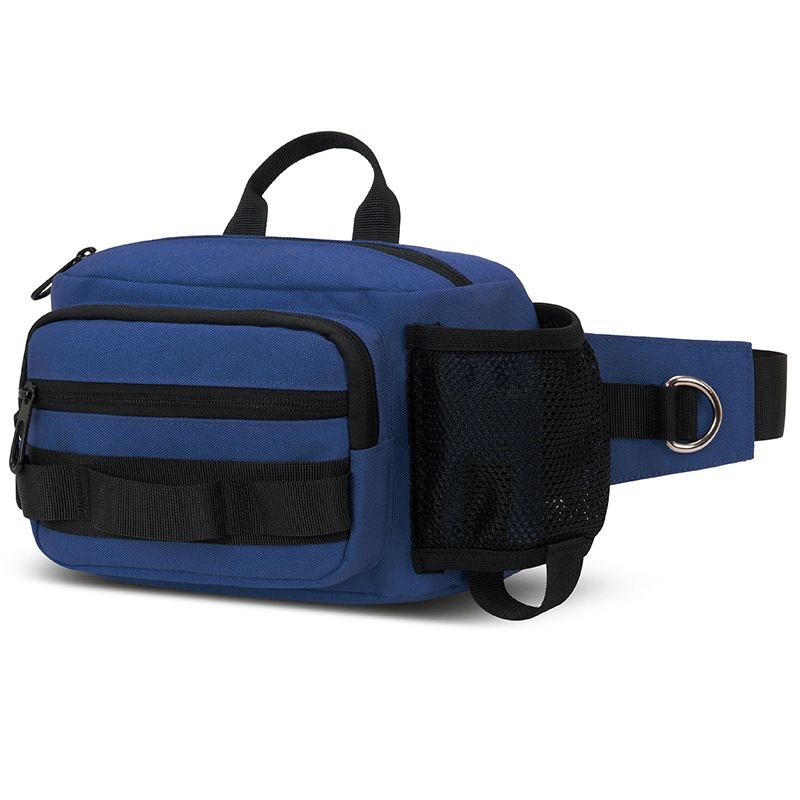 Waterproof Multi-Functional Hiking Waist Pack Large Capacity Hiking & Fitness Bag - Dark Blue