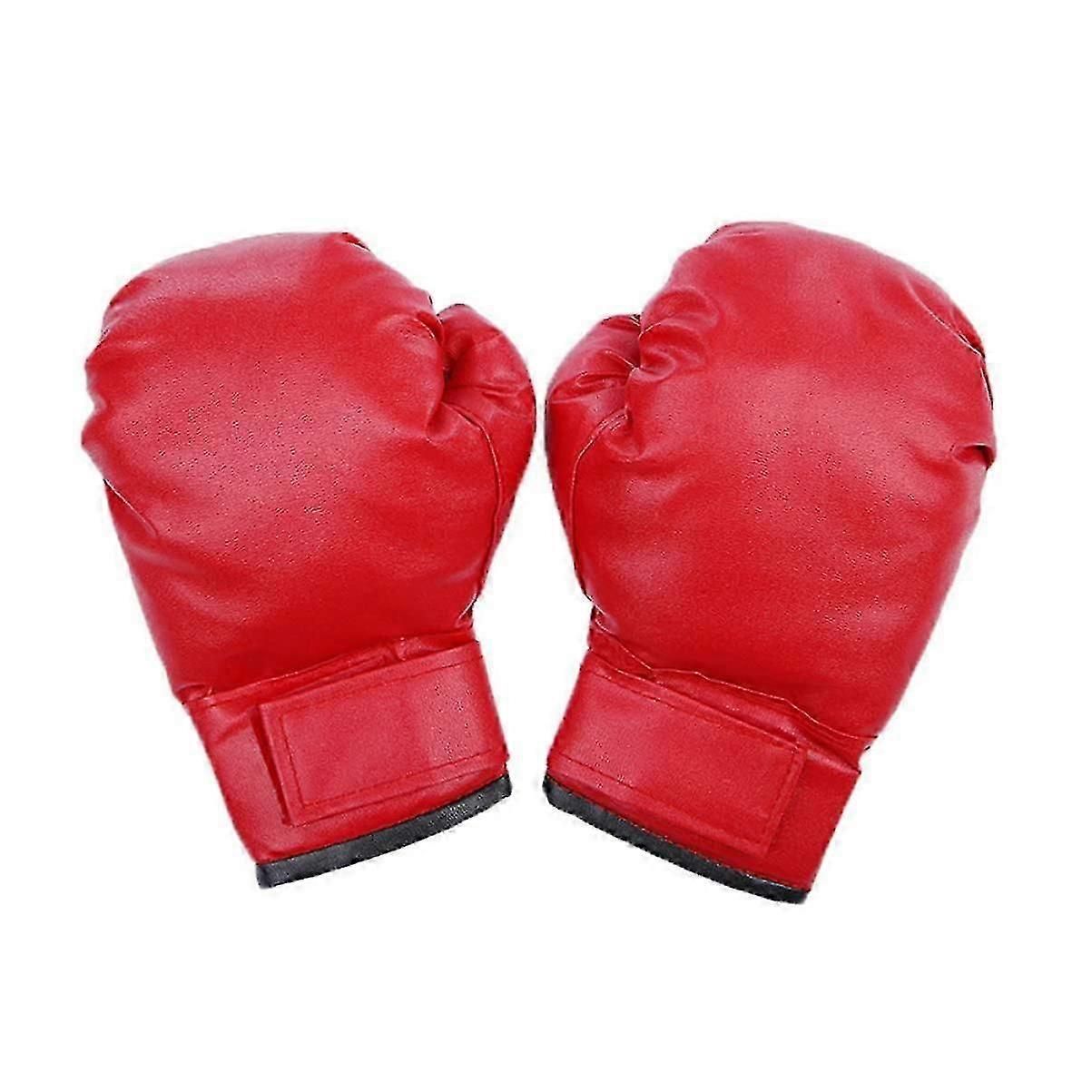 Red Boxing Gloves for Fitness, Sports Equipment & Training