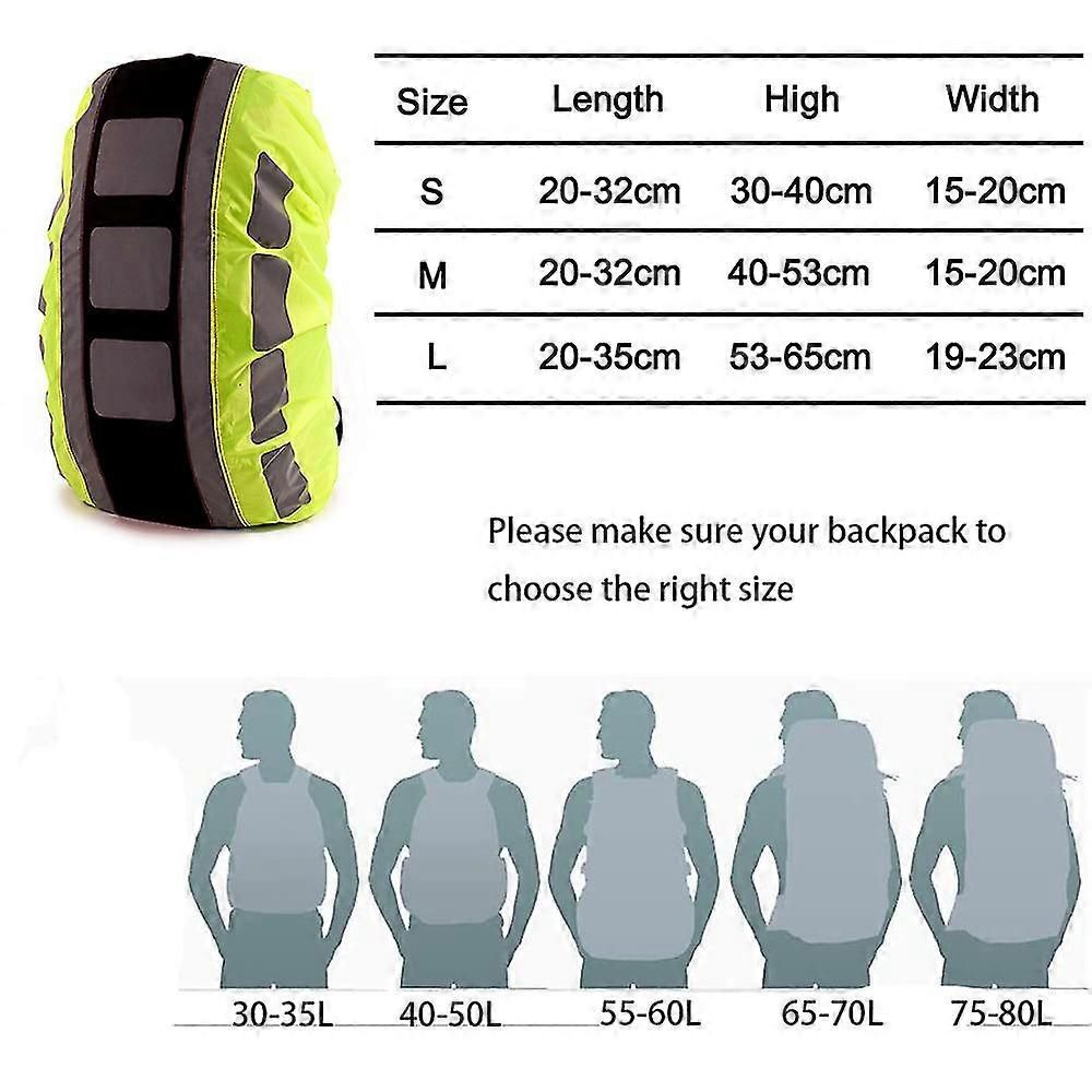 Backpack Rain Cover Outdoor Bag - M