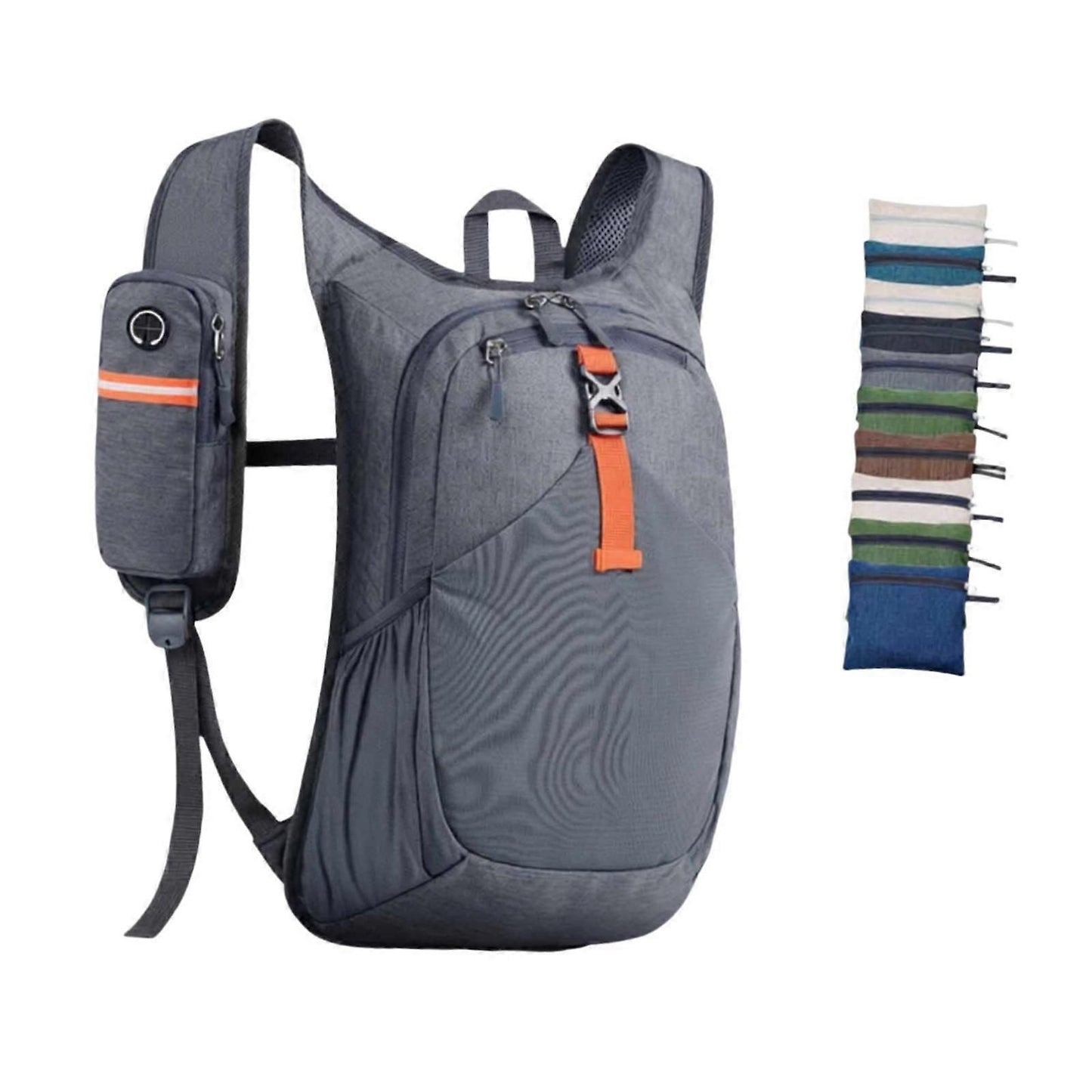 Hiking Backpack, Travel Backpack, with Adjustable Shoulder Strap, Hiking Daypack - Gray