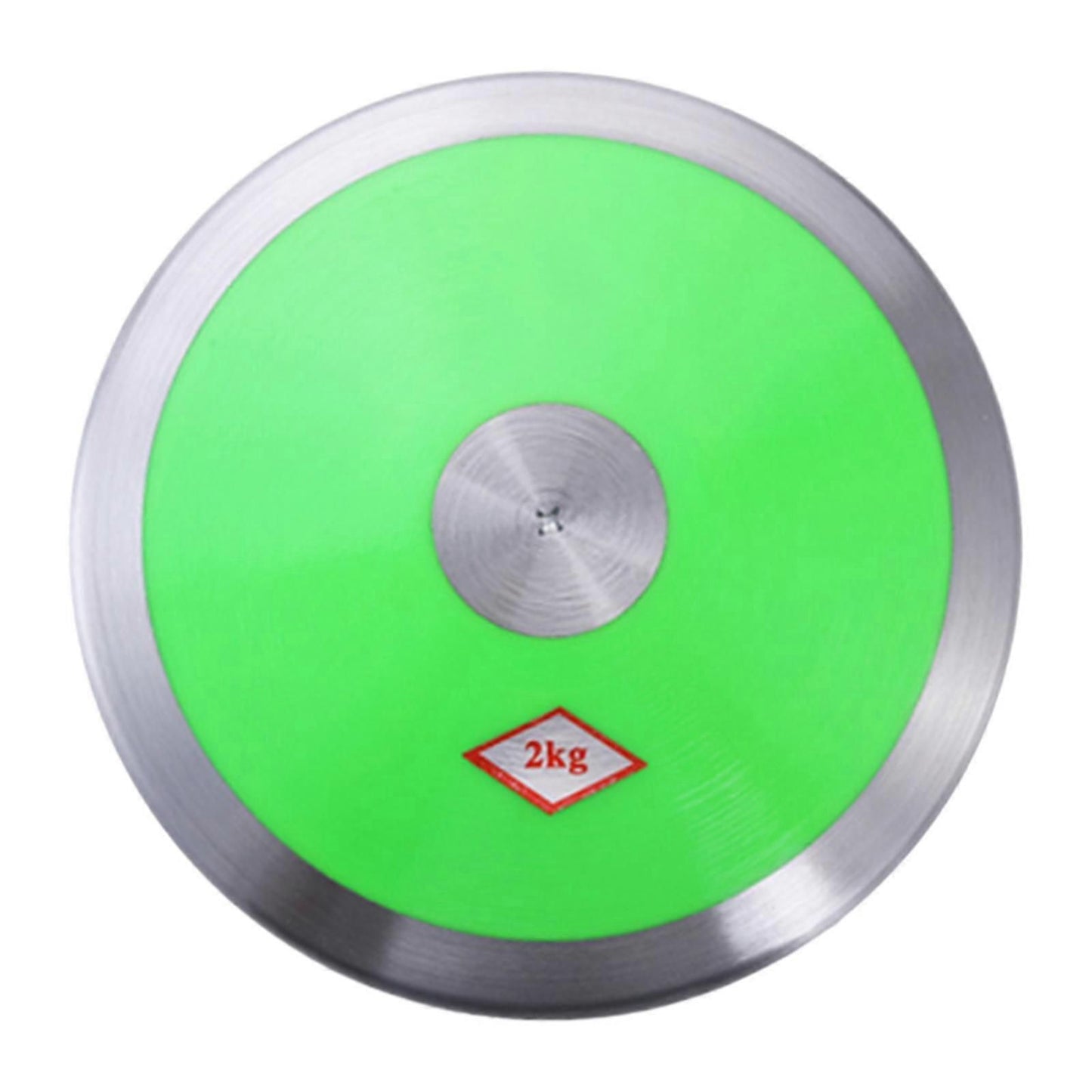 2kg Nylon Track and Field Equipment for Beginners, Throwing Sports Training - Green
