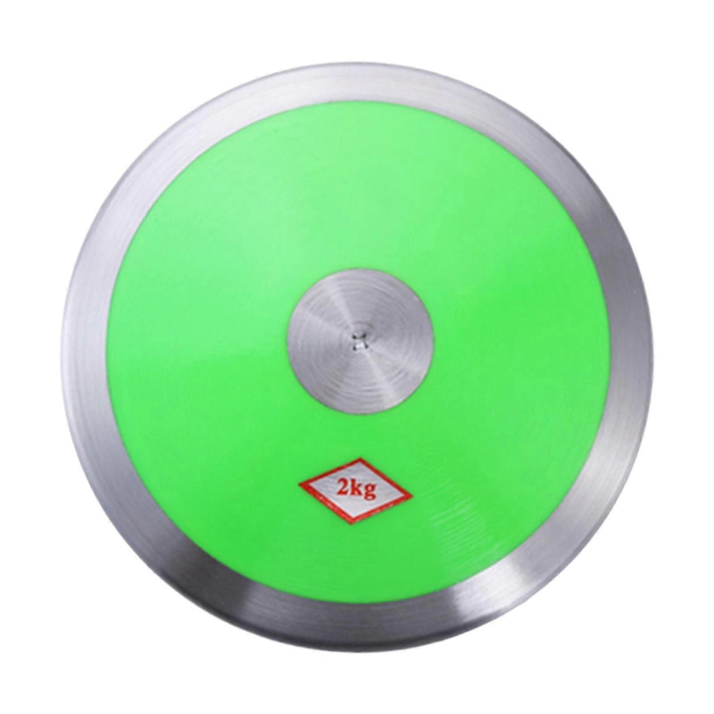 2kg Nylon Track and Field Equipment for Beginners, Throwing Sports Training - Green