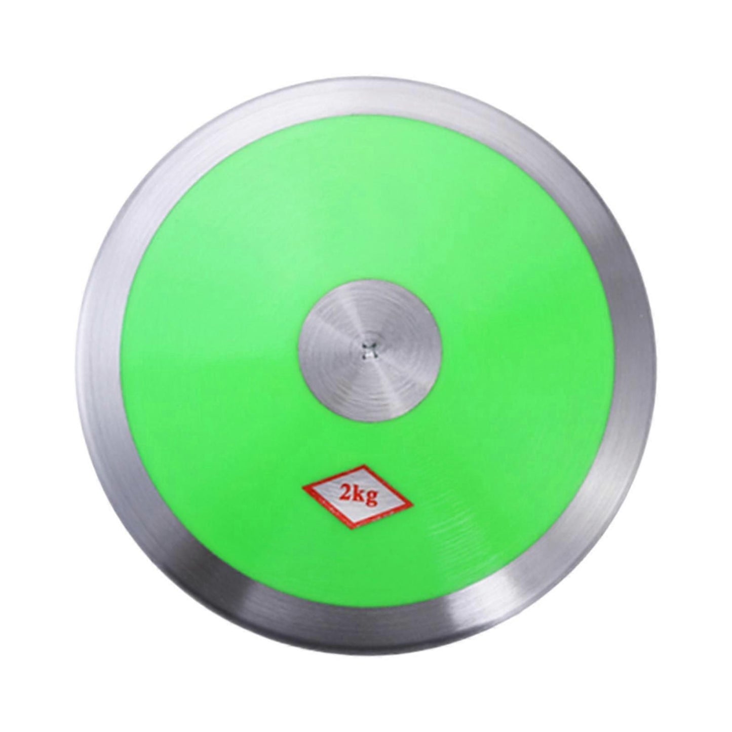 2kg Nylon Track and Field Equipment for Beginners, Throwing Sports Training - Green