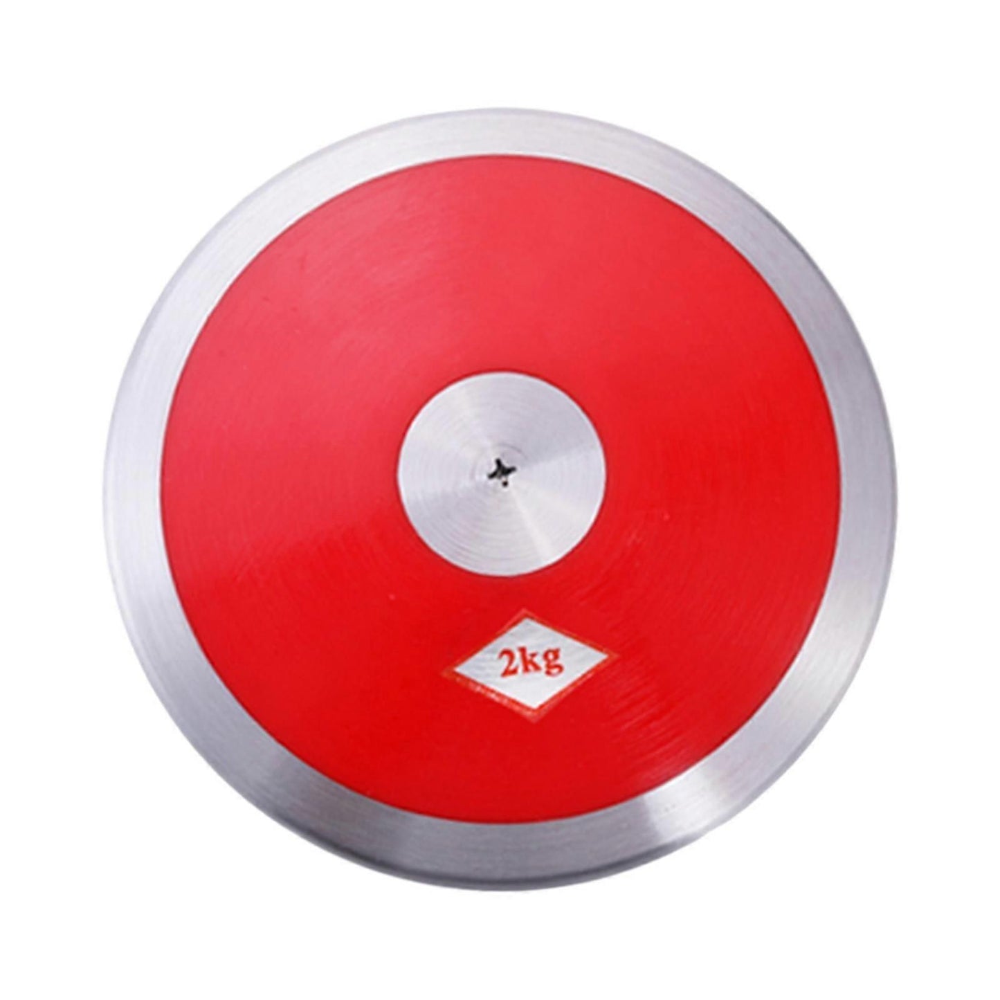 2kg Nylon Track and Field Equipment for Beginners, Throwing Sports Training - Red