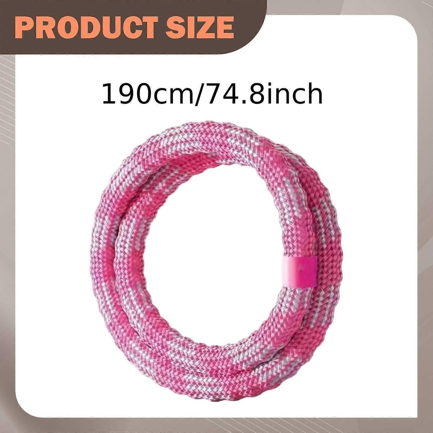 Weighted Exercise Hoop, Hoop Training Quiet Workout Sports Equipment Portable - Pink