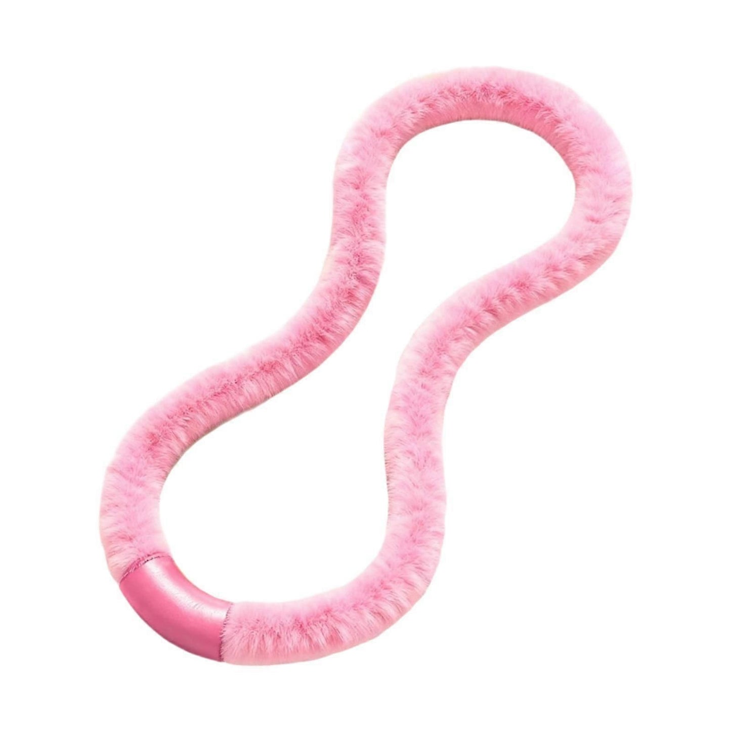 Fitness Hoop Hoop 1.5kg Training Workout Sports Equipment Abdomen for Office - Pink