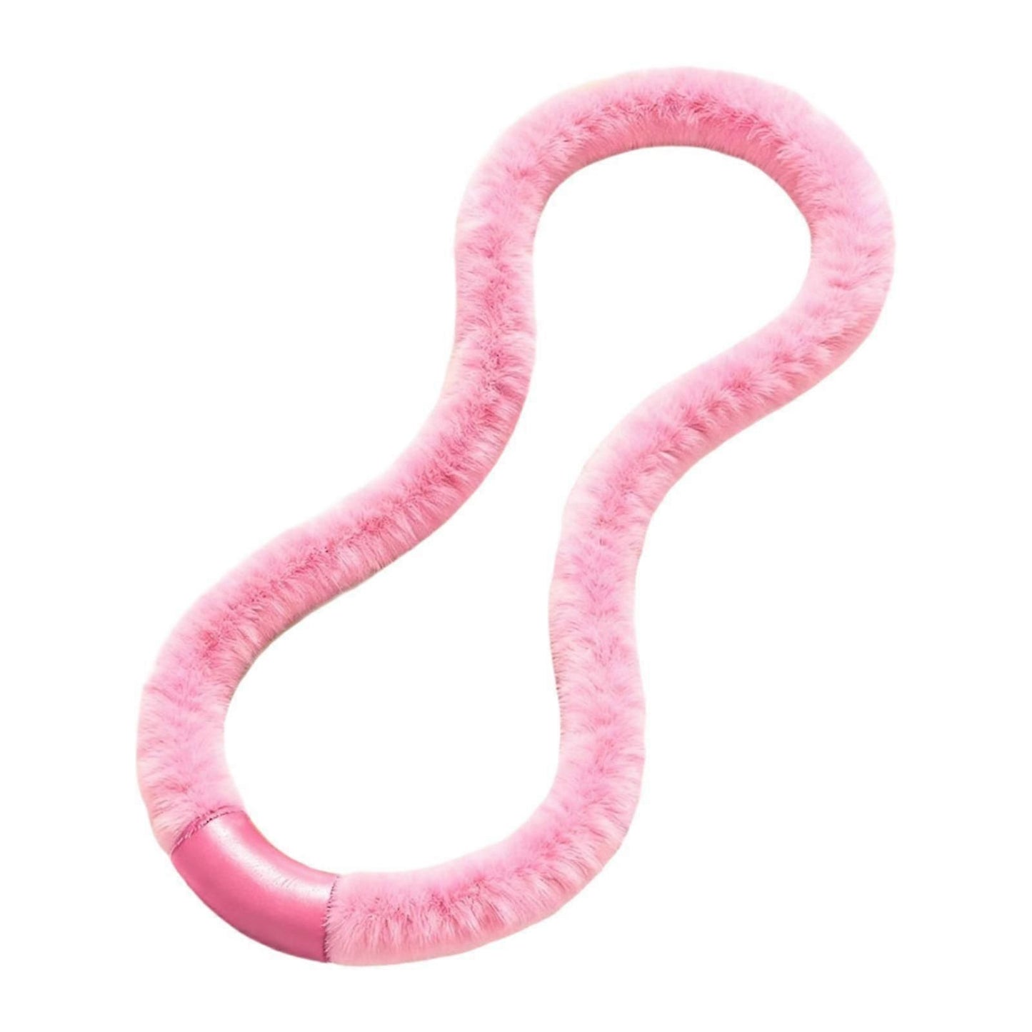 Fitness Hoop Hoop 1.5kg Training Workout Sports Equipment Abdomen for Office - Pink
