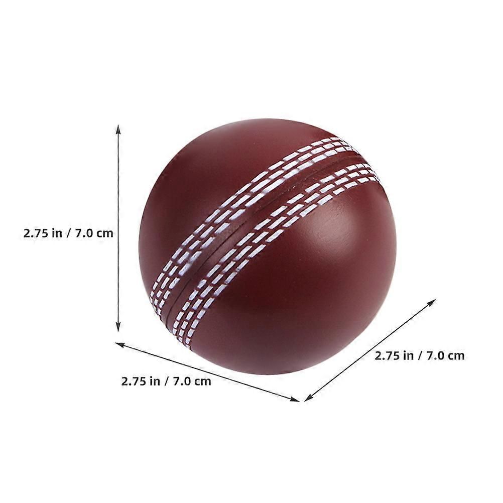 Indoor Silent Cricket Balls for Training 2Pcs Soft PU Foam Sports Equipment