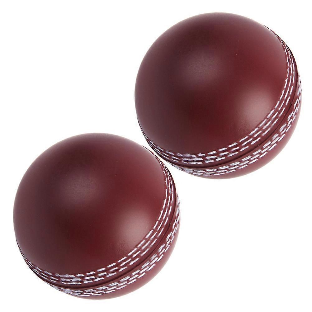 Indoor Silent Cricket Balls for Training 2Pcs Soft PU Foam Sports Equipment
