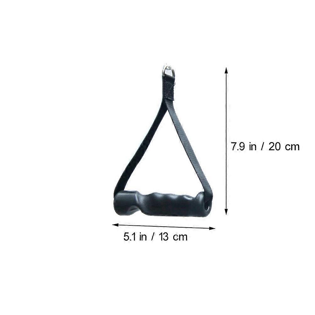 Fitness Equipment Tricep Training Tool For Home Exercise Black 15x8.5cm Muscle Training 1 Pair