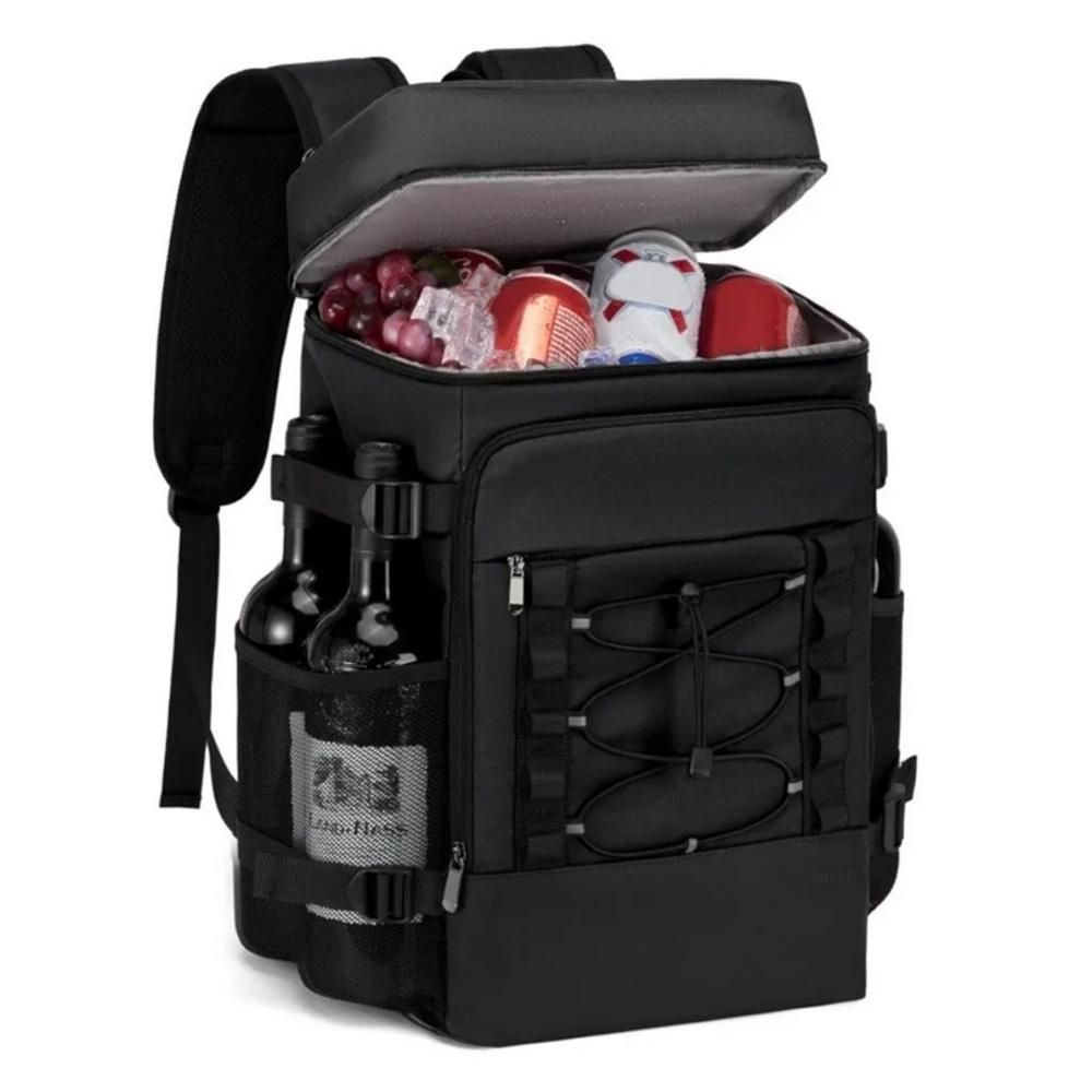 25L Insulated Cooler Backpack Freshness Preservation Backpack - Grey